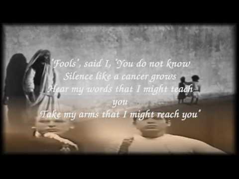 Youtube: Simon & Garfunkel Sound Of Silence - Livesound with Lyrics