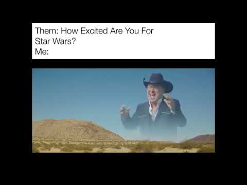 Youtube: Star Wars Screaming Cowboy Meme