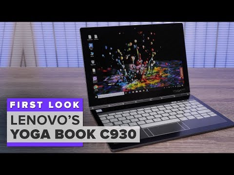 Youtube: Lenovo’s Yoga Book C930 with E Ink touchscreen keyboard