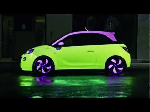 Youtube: Opel ADAM - Werbung aus Dänemark - The Color Changing Car