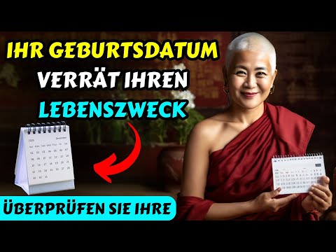 Youtube: Was Ihr Geburtsdatum über Ihr Karma aussagt - Ihr Geburtsdatum verrät Ihren Lebenszweck | Buddhimus