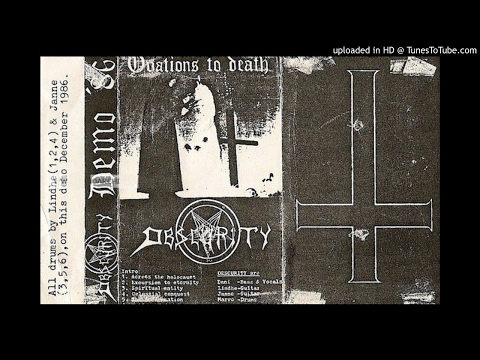 Youtube: Obscurity - Ovations to Death (Full Demo '86)