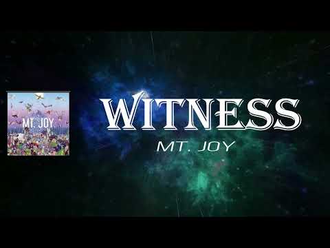 Youtube: Mt Joy - Witness (Lyrics)