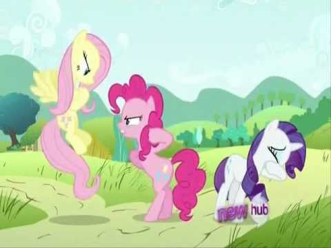 Youtube: Putting Your Hoof Down - Fluttershy Insults Pinkie and Rarity