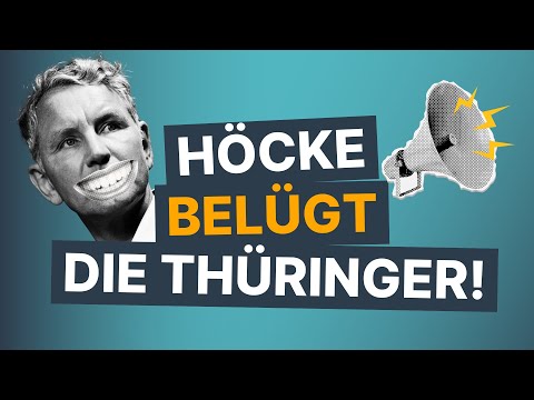 Youtube: Höcke beim Lügen erwischt!