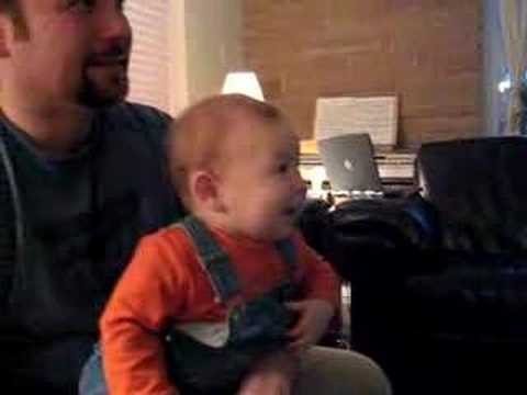 Youtube: Baby laughing at the Wii