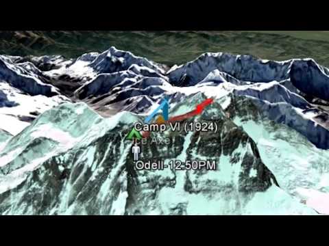 Youtube: Mallory and Irvine's Route to the Summit and Irvine's Final Resting Place.