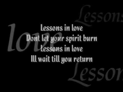 Youtube: Level 42  *Lessons in Love* Lyrics