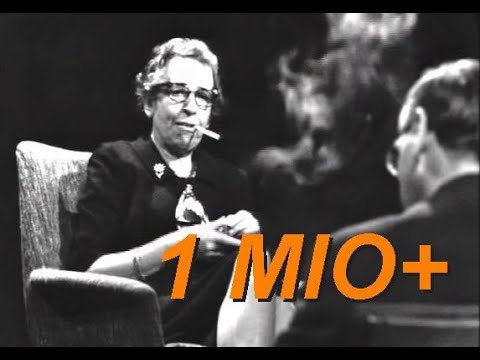 Youtube: Hannah Arendt im Gespräch mit Günter Gaus ("Zur Person", 1964)