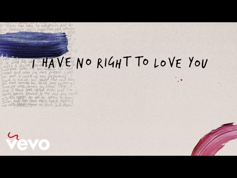 Youtube: Rhys Lewis - No Right To Love You (Lyric Video)