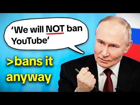 Youtube: Putin will never stop lying...