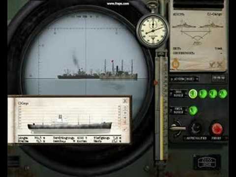 Youtube: Silent Hunter 3: Manueller Torpedoangriff