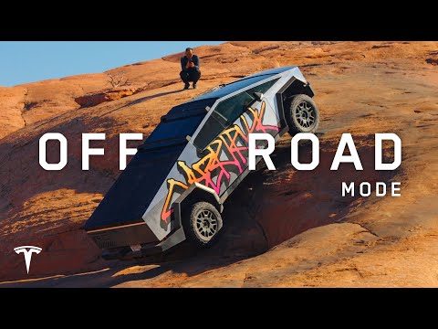 Youtube: Cybertruck Off-Road Mode