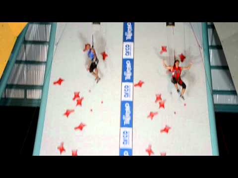 Youtube: NEW World record in speed climbing 2011 (6.26 seconds) HD