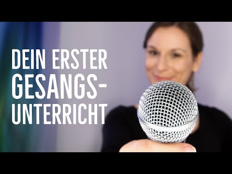 Youtube: Sing mit! Der 1. Gesangsunterricht zum Mitmachen - singen lernen für Anfänger | singdu.de