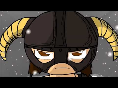 Youtube: Skyrim Animation "Fus Ro Dah"