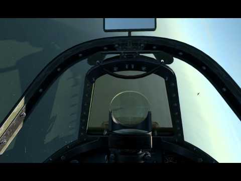 Youtube: IL2 Cliffs of Dover Spitfire attack on Ju 88