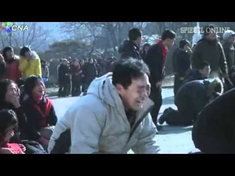 Youtube: Tod des "geliebten Führers": Massentrauer um Kim Jong Il