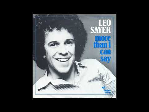 Youtube: Leo Sayer - More Than I Can Say (1980) HQ