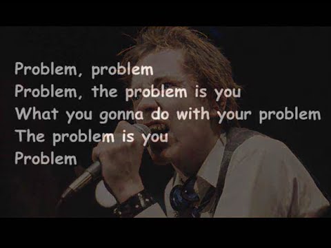 Youtube: Sex Pistols - Problem (Lyrics)