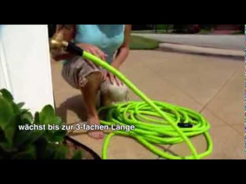 Youtube: Flexi Wonder  - Der Gartenschlauch, der wächst