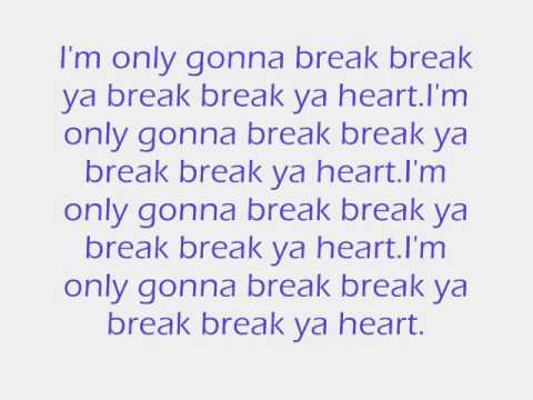 Youtube: Taio Cruz - Break Your Heart + songtext
