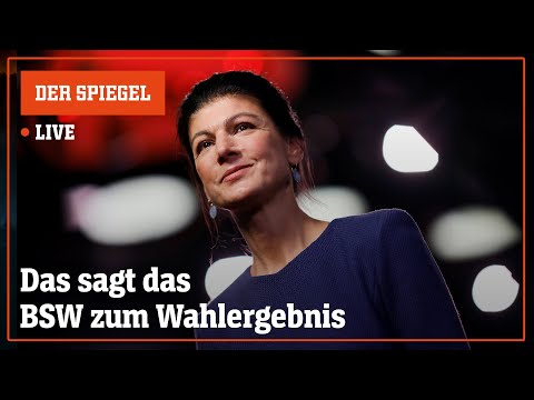 Youtube: Livestream zur Bundestagswahl: Das sagt das BSW zum Wahlergebnis | DER SPIEGEL