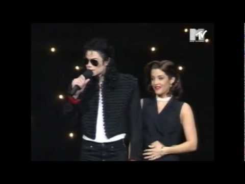 Youtube: Michael Jackson Lisa Marie Presley MTV VMA 1994 - Kiss