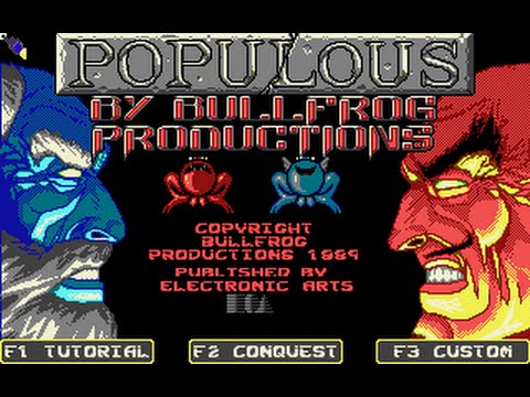 Youtube: Populous (PC/DOS) 1989, Bullfrog Productions