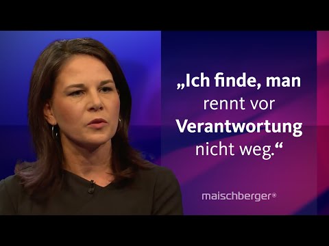 Youtube: Bundesaußenministerin Annalena Baerbock zum Bruch der Ampel-Koalition | maischberger