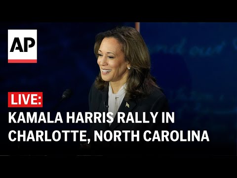 Youtube: LIVE: Kamala Harris rally in Charlotte, North Carolina, following debate