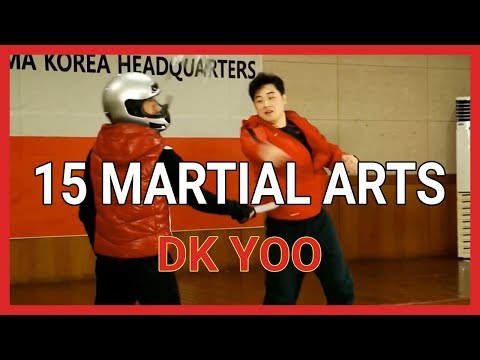 Youtube: DK Yoo - 15 martial arts