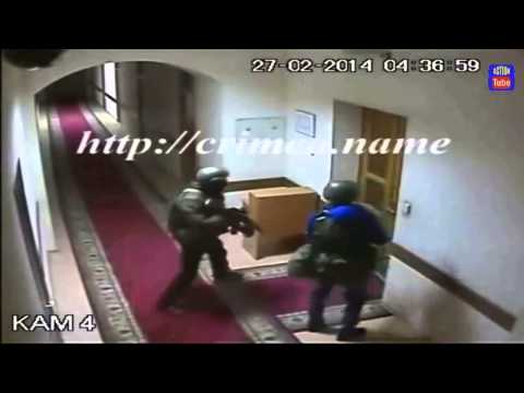 Youtube: Как происходил захват Рады Крыма Камеры наблюдения