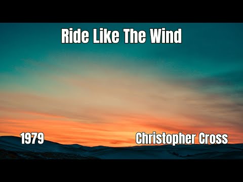 Youtube: Ride Like The Wind - Christopher Cross - 1979 - Músicas Internacionais