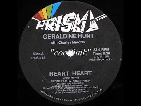 Youtube: Geraldine Hunt & Charles Marotta - Heart Heart (12 inch 1981)