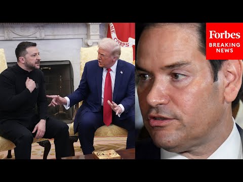 Youtube: 'You Don't See All The Things That Led Up To This': Rubio Defends Trump After Clash With Zelensky