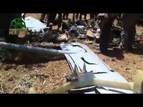 Youtube: الصور الأولية لطائرة الاستطلاع التي أسقطتها جنود الله في المليحة
