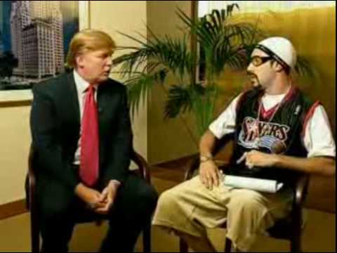 Youtube: Ali G - Ice Cream Glove Business - Donald Trump