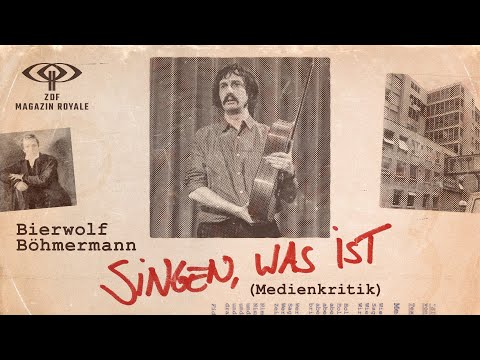 Youtube: Bierwolf Böhmermann – "Singen, was ist (Medienkritik)" (LIVE TV-KONZERTMITSCHNITT 1973)