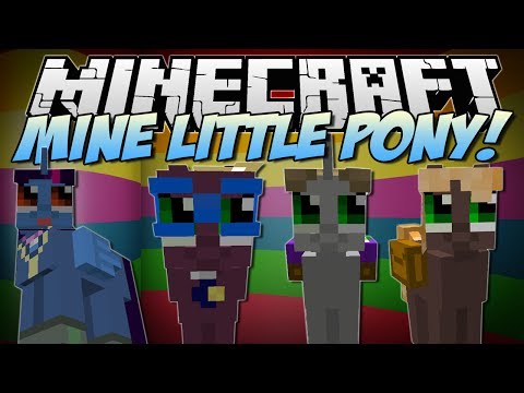 Youtube: Minecraft | MINE LITTLE PONY! (Bronies Unite!) | Mod Showcase