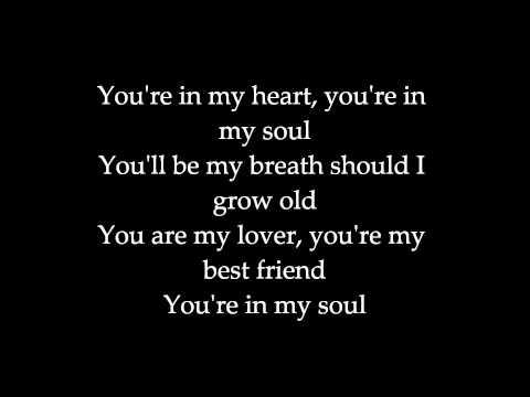 Youtube: You're In My Heart Rod Stewart Lyrics