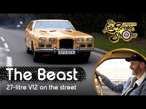 Youtube: Driving The Beast! 27-litre V12 Spitfire engined car on the street