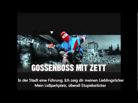 Youtube: Gossenboss mit Zett - Dresden bleibt dreckig Lyrics