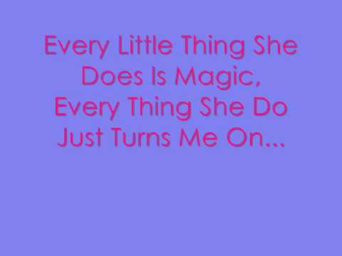 Youtube: The Police - Every Little Thing She Does Is Magic.