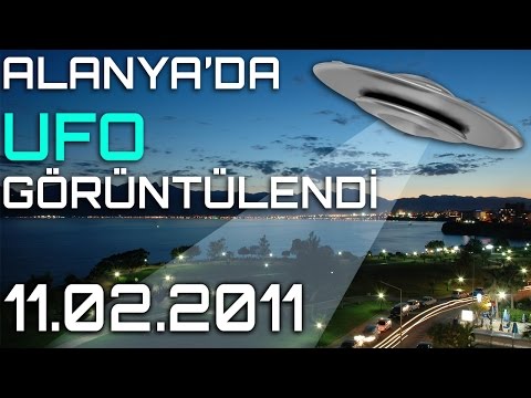 Youtube: UFO ON ALANYA/TURKEY 11.2.2011 ÜMİT PAKER TARAFINDAN ÇEKİLMİŞTİR.