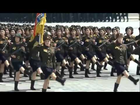 Youtube: I put some Bee Gees music over North Korean marching