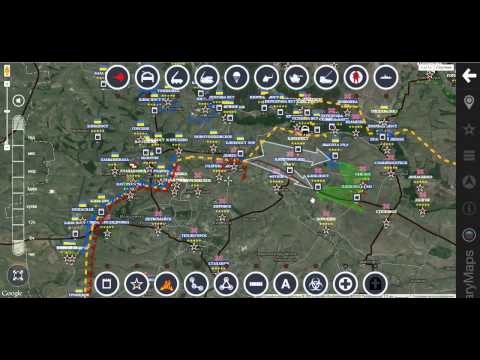 Youtube: Ukraine   Battlefield Map Overview 15 01 2015   Deutsche Untertitel