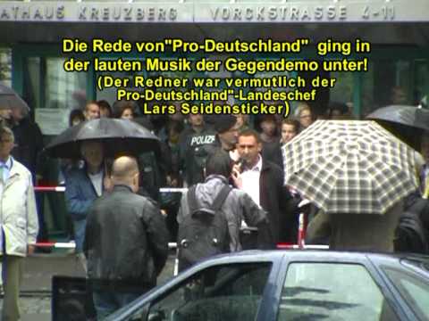 Youtube: Pro Deutschland Gegendemo 21.7.2011 Rathaus Kreuzberg
