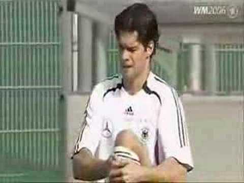 Youtube: German football(et) training