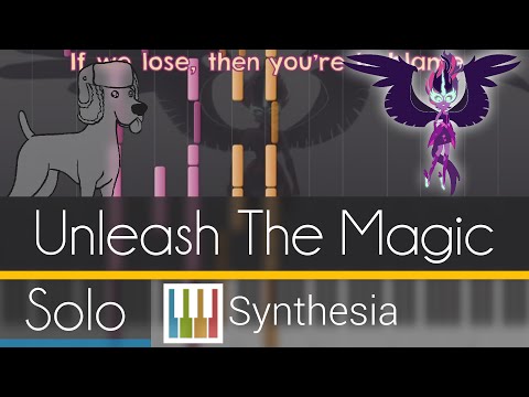 Youtube: Unleash the Magic - |SOLO PIANO COVER w/LYRICS| -- Synthesia HD